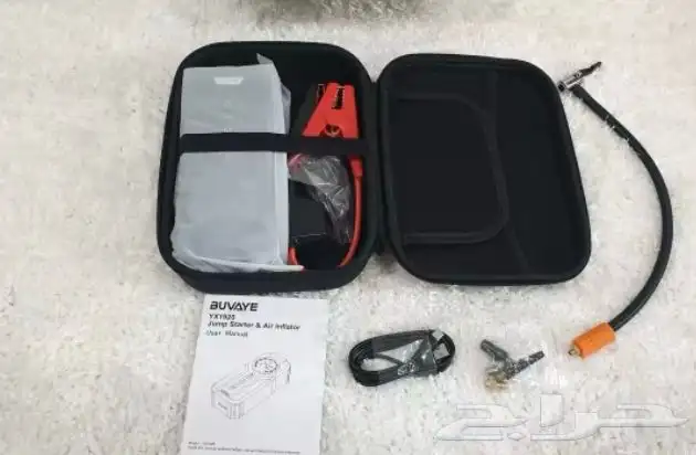 بطارية اشتراك مشغل للسيارة مع منفاخ هواء مدمج من ATOUR 0