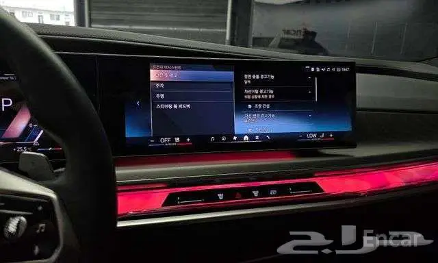 بي ام 740 شاشة خلفية بسعر 346 الف واصله لباب البيت 10