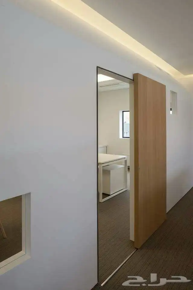 باب سحاب مخفي خشب جديد 0