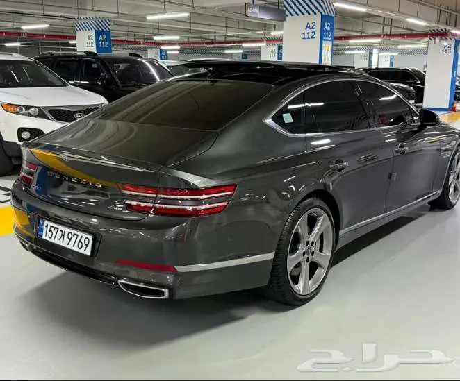 جينسيس G80 2023معرض الميموني للاستيراد من كوريا 3