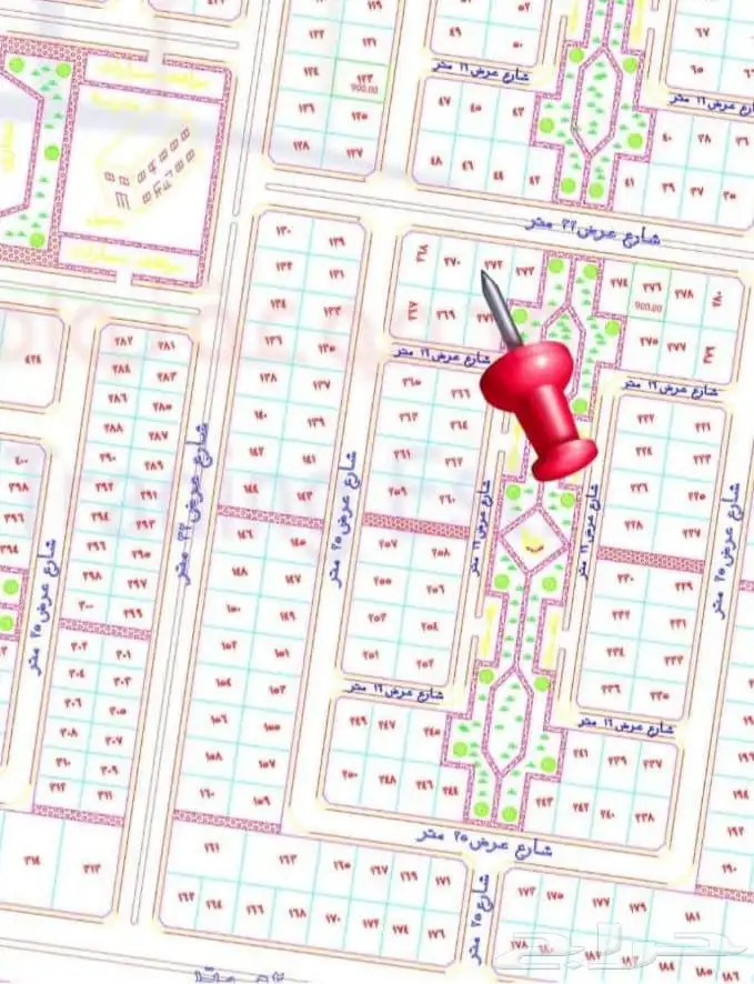 للبيع قطعه ارض في مخطط جوهره العروس الجزء 1ج 0