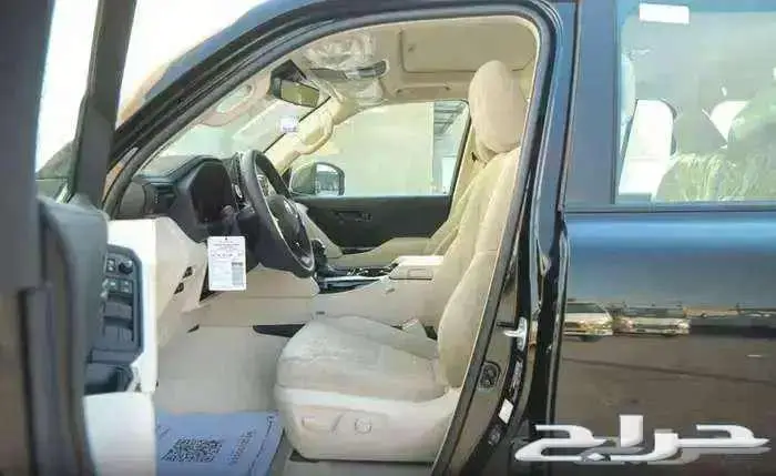 تويوتا لاند كروزرGXRL3 أسود لوحات 2025 5