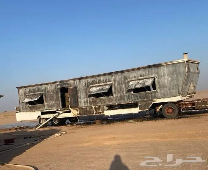 كرفان محروق مقاس 17 4 0