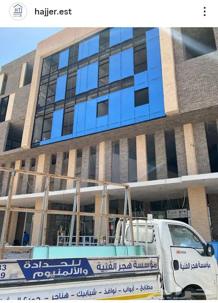 تفصيل نوافذ دبل زجاج وابواب الومنيوم كلادينج للفلل والبيوت 4