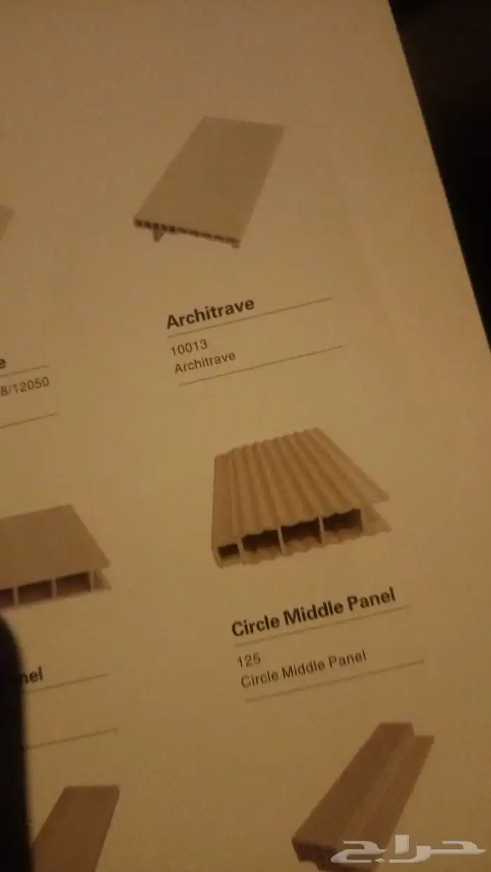 مواد خام ابواب WPCباسعار تنافسية واقل من سعر السوق ويوجد قشر 3