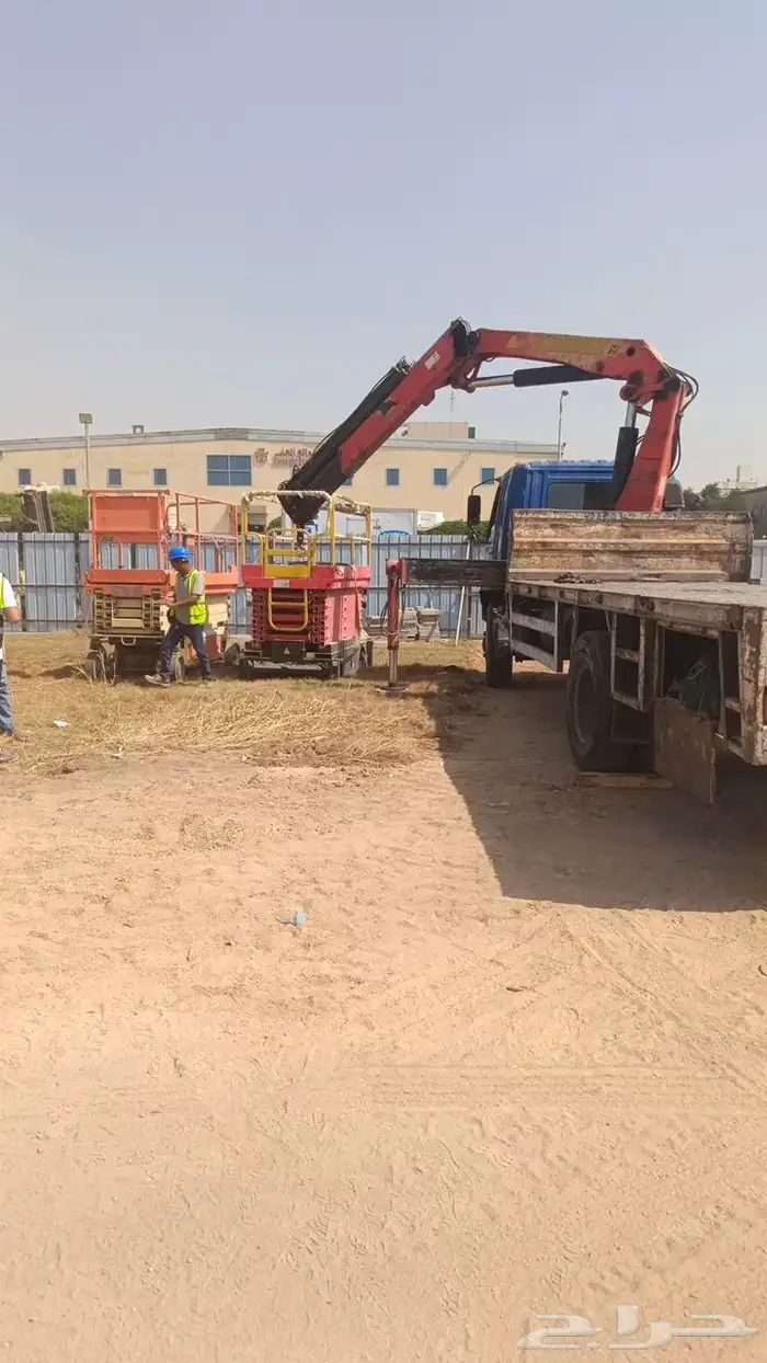 ونش كرين سطح للايجار يومى و شهرى داحل جده 0