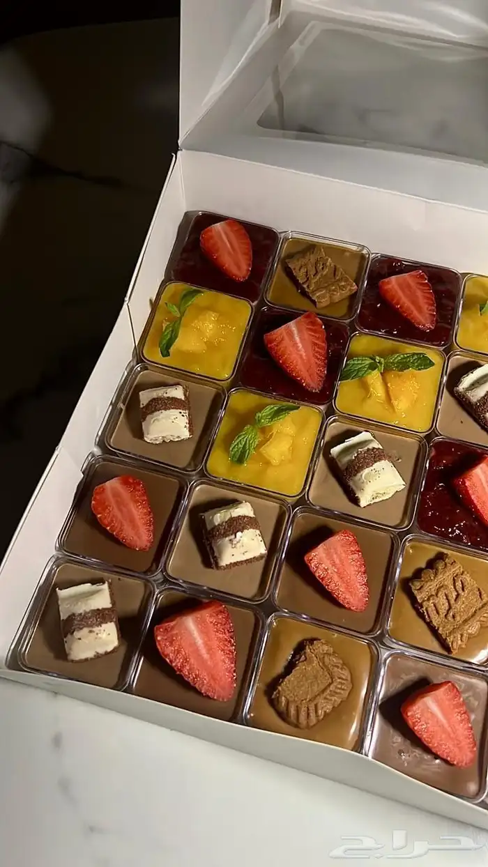 تشيز كيك تراميسو تمر محشي بسبوسة حلا التارت 22