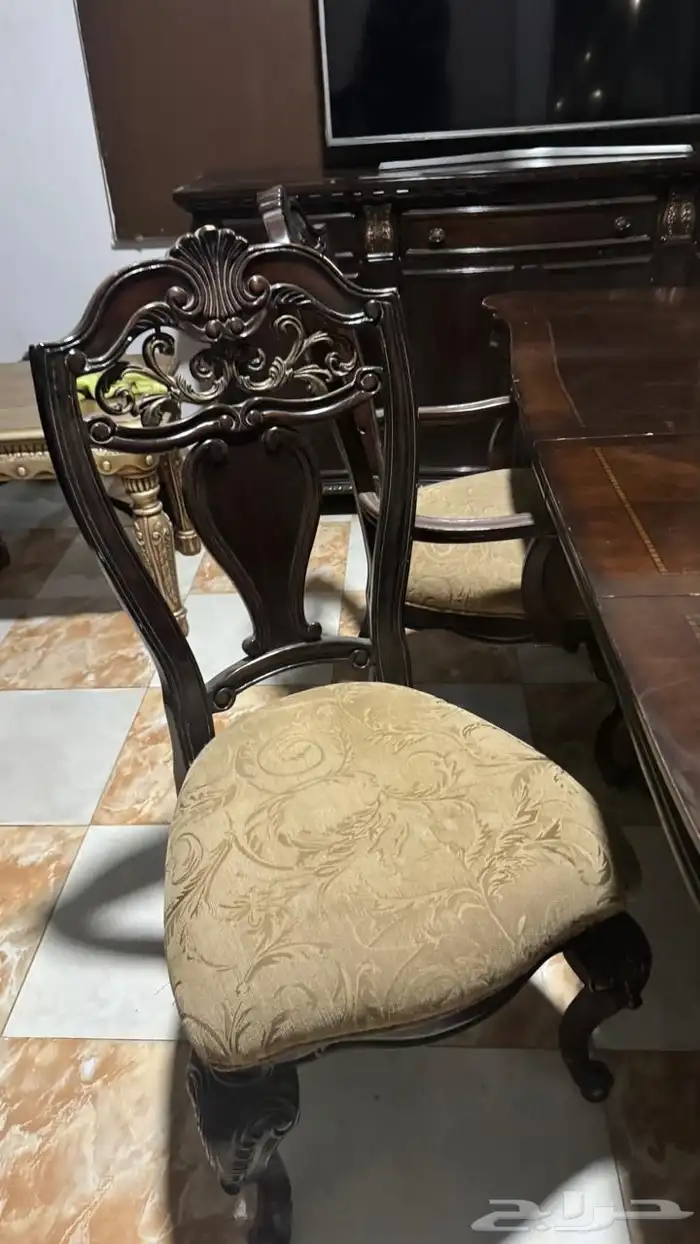 طاولة طعام كراسي 2