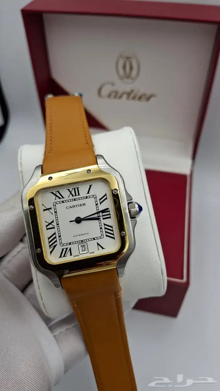 ساعة كارتير سانتوس درجة اولى 0