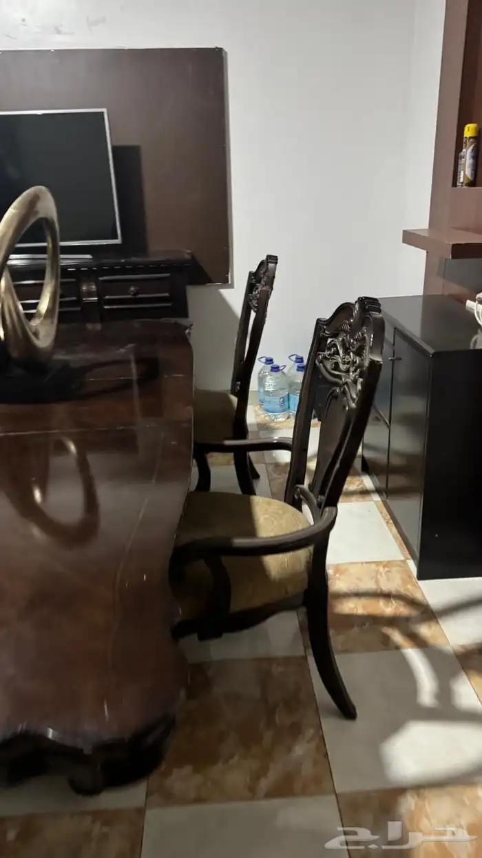 طاولة طعام كراسي 1