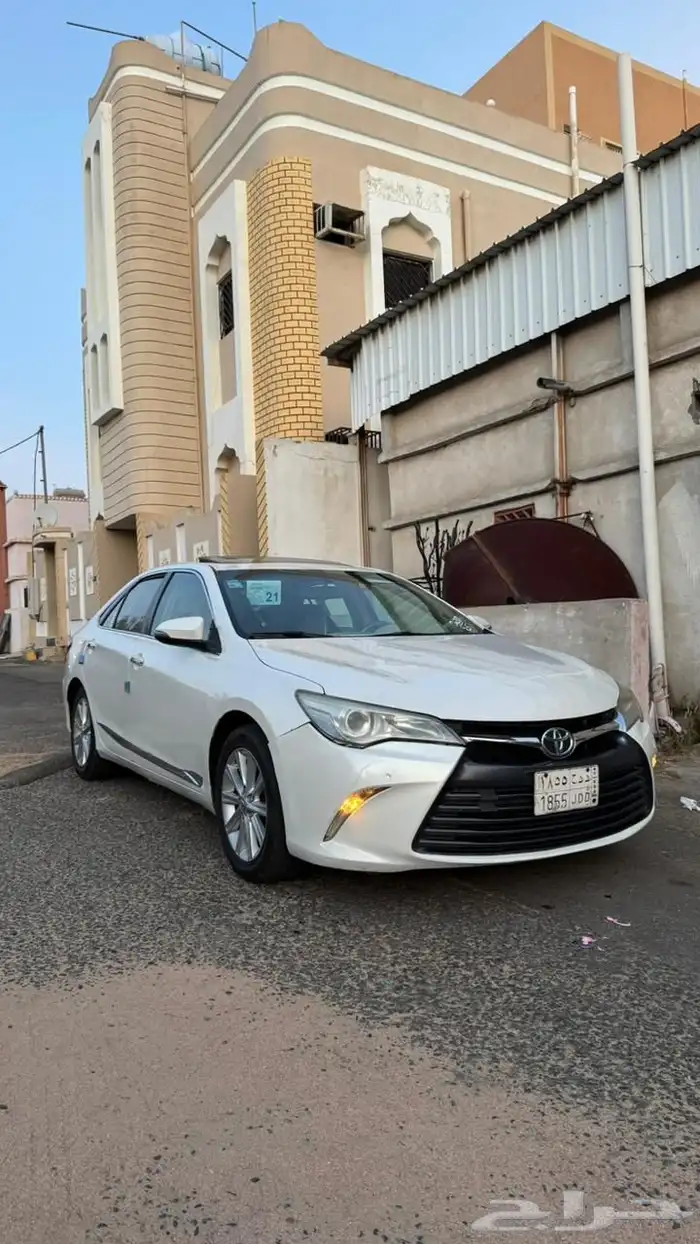 كامري 2017 فل كامل ابشن فتح سقف تشغيل بصمة دخول بصمة 3