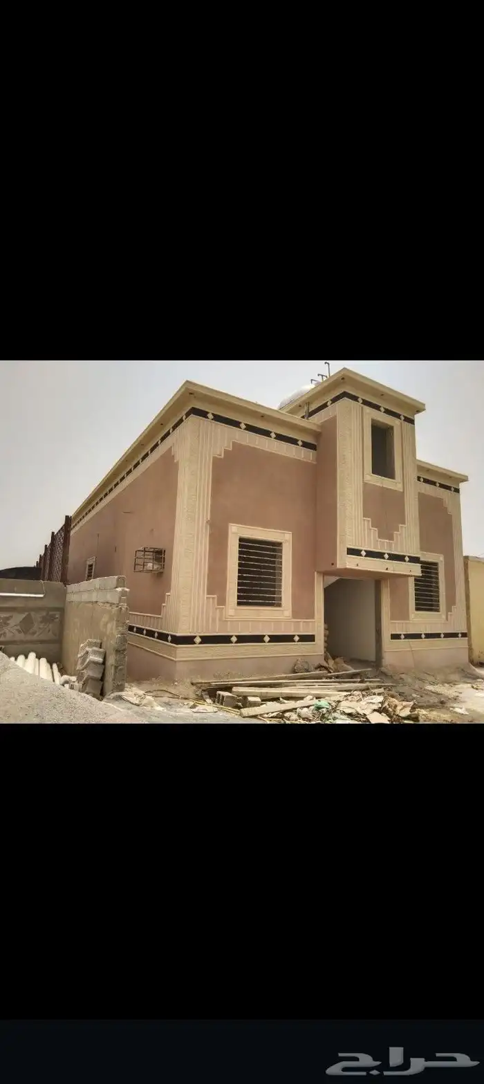 ديكورات خارجيه والياسه ملونه بلاسمنت الأبيض 3