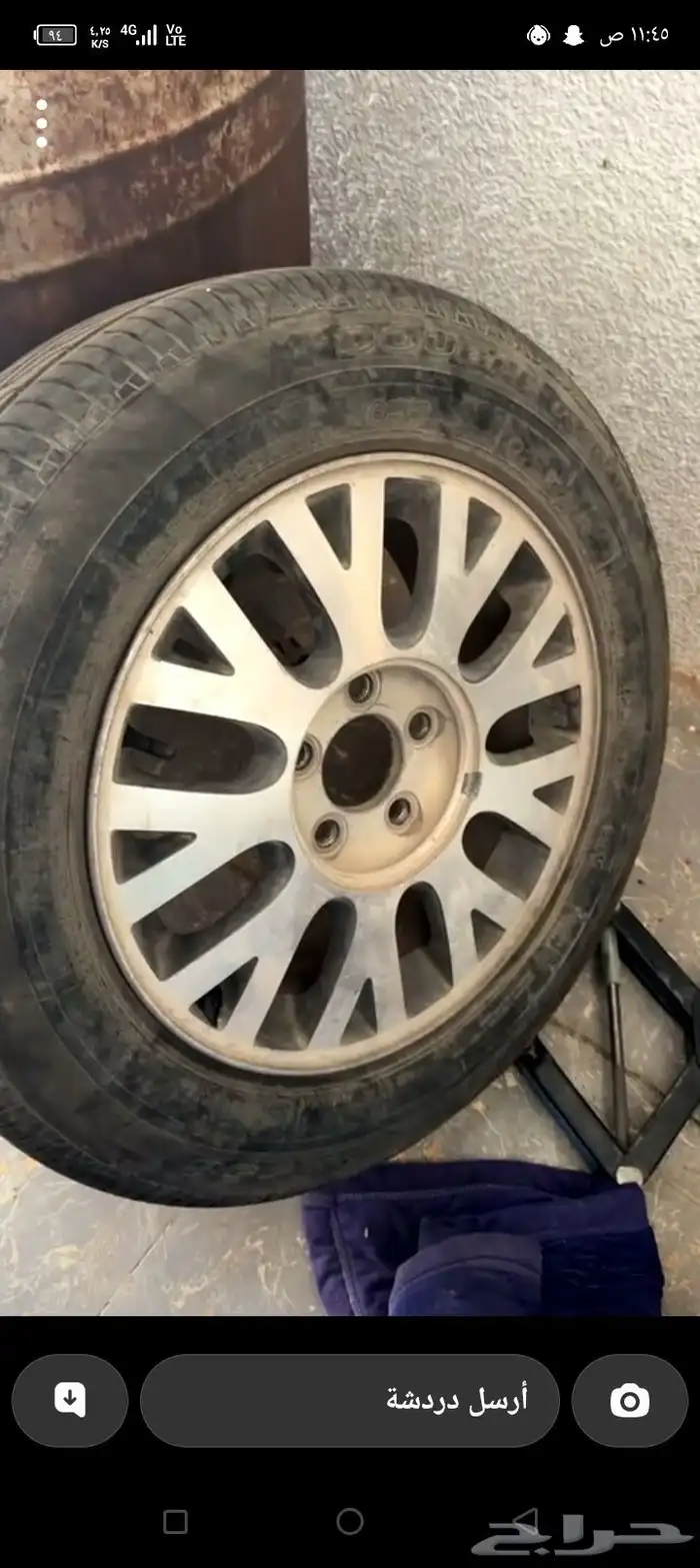 جنط وكفر فورد نظيف مقاس 1