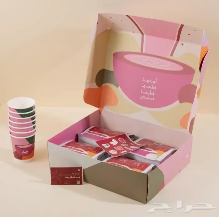 أكواب بكسات أكياس علب طباعه فاخره 4