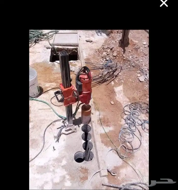 فتحات كور تكسير قص الجدار 3