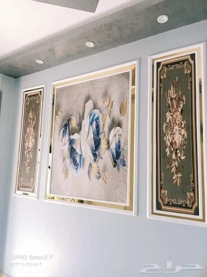 تركيب ورق 3D وبديل الرخام 1