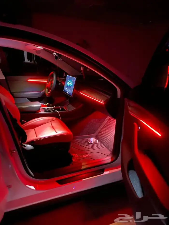 لد داخلي لد إضائة المحيط. لجميع انواع السيارات 1