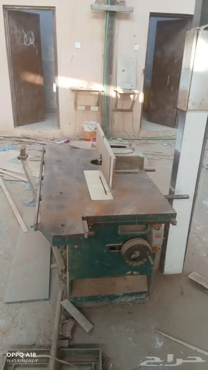 ورشة خشب كاملة للبيع معدات فقط 7