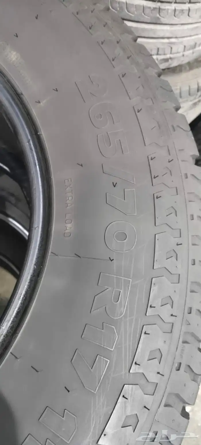 كفرات اف جي 265 70 17 2