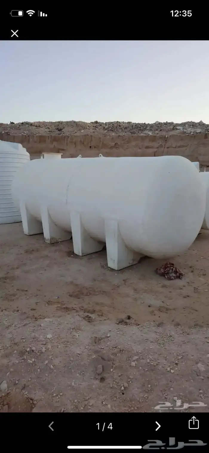 خزان ماء 30 الف مستعمل 1