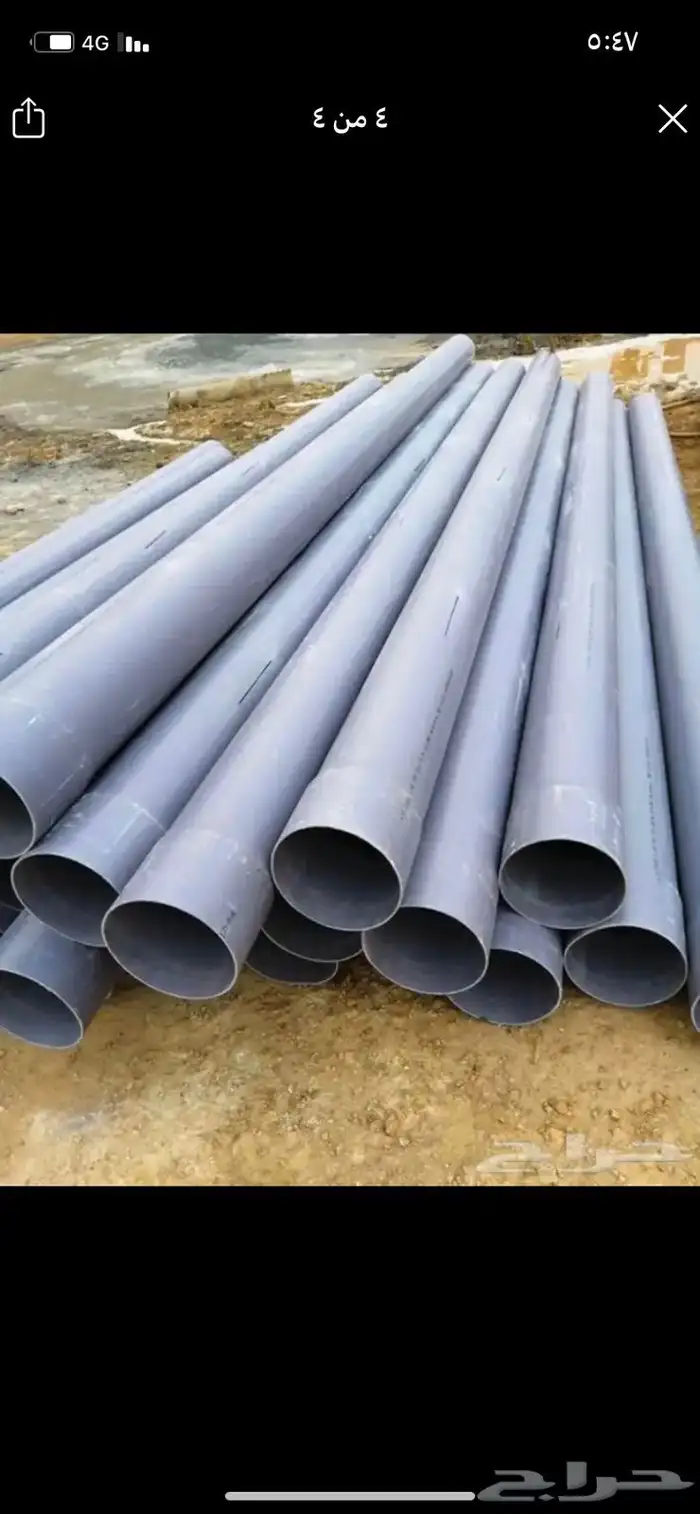 مواسير بلاستيك 10 بوصة و12 بوصة ابار ارتوازية 1