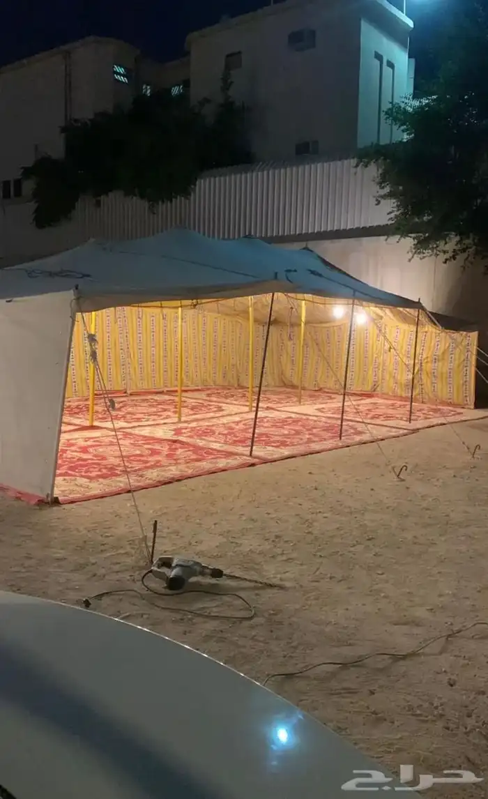 تاجير بيت شعر ابيض تاجير خيام بكل المقاسات تاجير دفايات 5