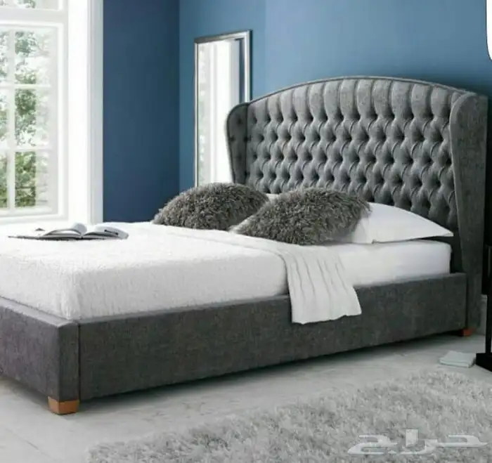 غرفة نوم كاملة  أثاث منزلي  سرير ودولاب وبطانيات 29