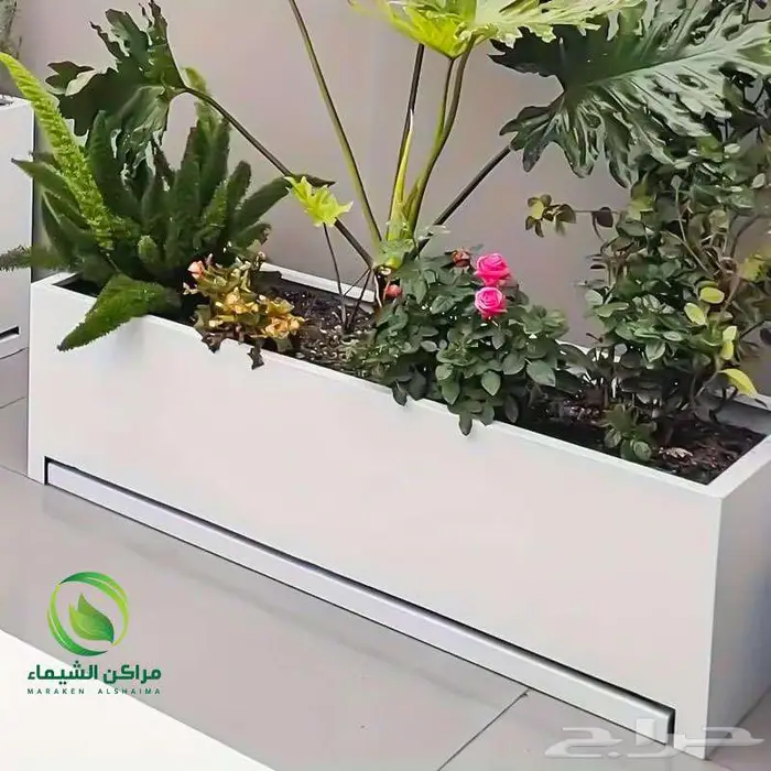 احواض زرع جاهزة جملة فايبر ومراكن للاشجار الباحة 21