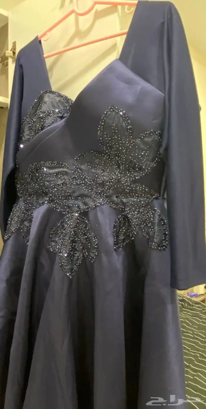 فستان زواج كحلي 1