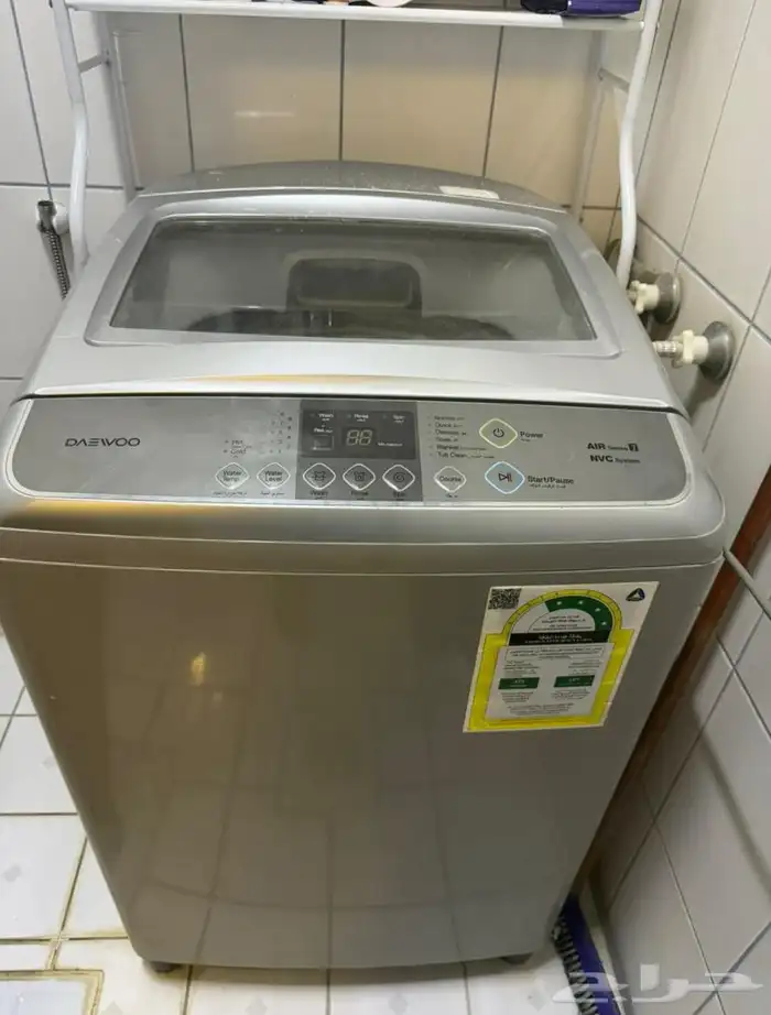 غسالة أوتوماتيك علوي..8كيلو لا يوجد اي عيوب ماركة دايو 0