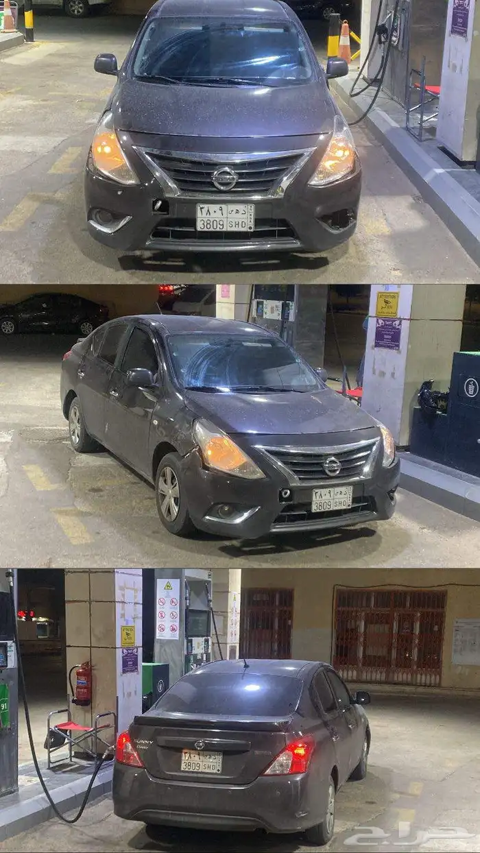 نيسان صني للبيع قير مكينه شرط ارباق ماطلع شاص سليم جميع المح 2