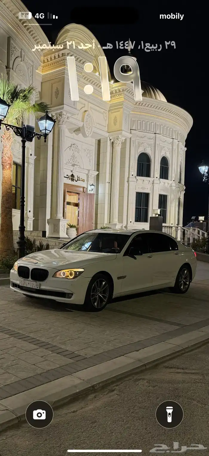 BMW750 موديل 2010 5