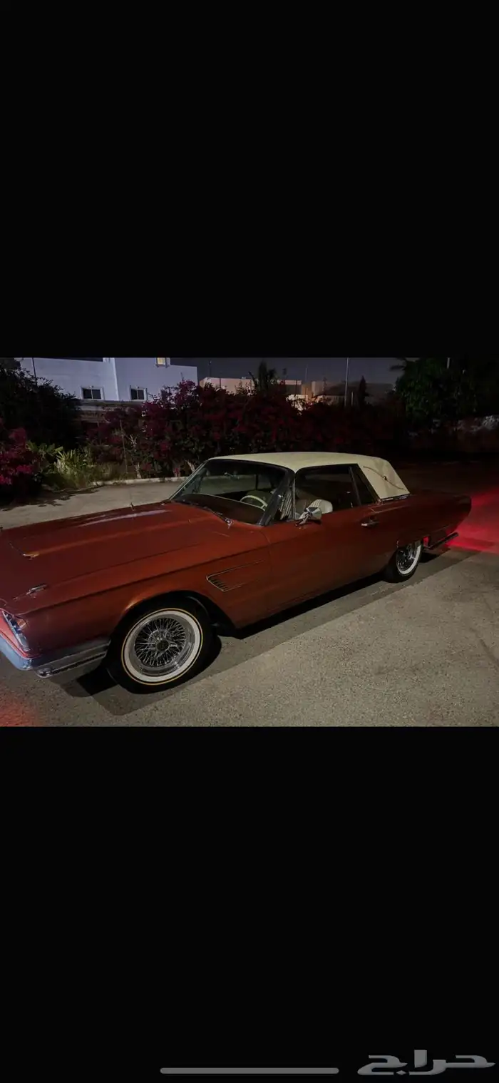 فورد ثندربيرد كوبيه  1965 special landau   إصدار نادر 1