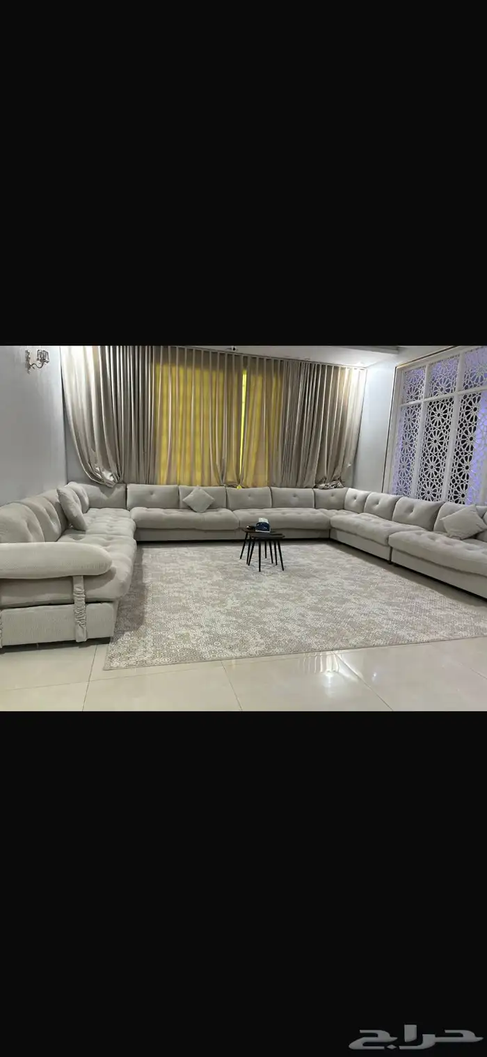 كنب جديد ونظيف ماكمل 4 اشهر 1