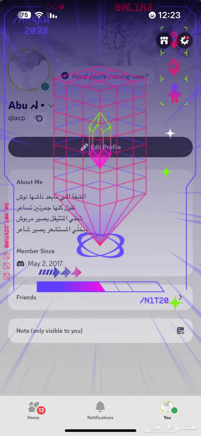 حساب دسكورد 2017 . 1