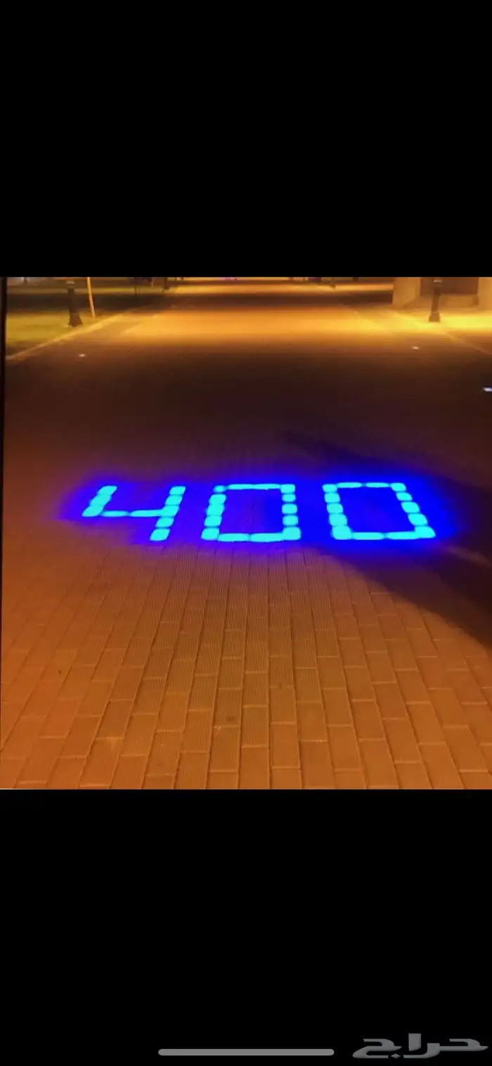 فواصل قواطع وانترلوك وبلدورات مضيئة 3