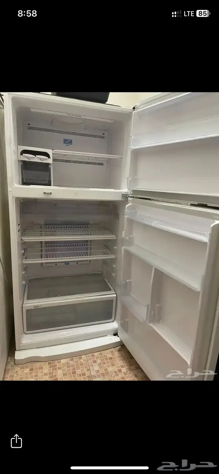 ثلاجة هيتاشي 19 قدم البيع بالحالة الراهنة 1