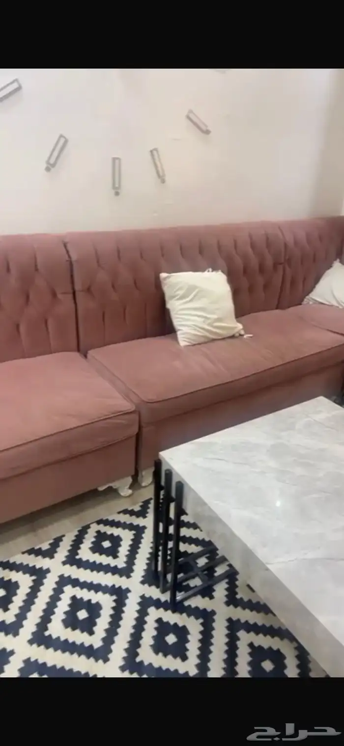 كنب وطاوله 2