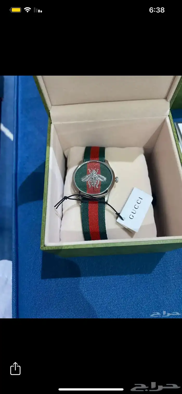 ساعه قوتشي جديده مخزنه لم تستخدم 1