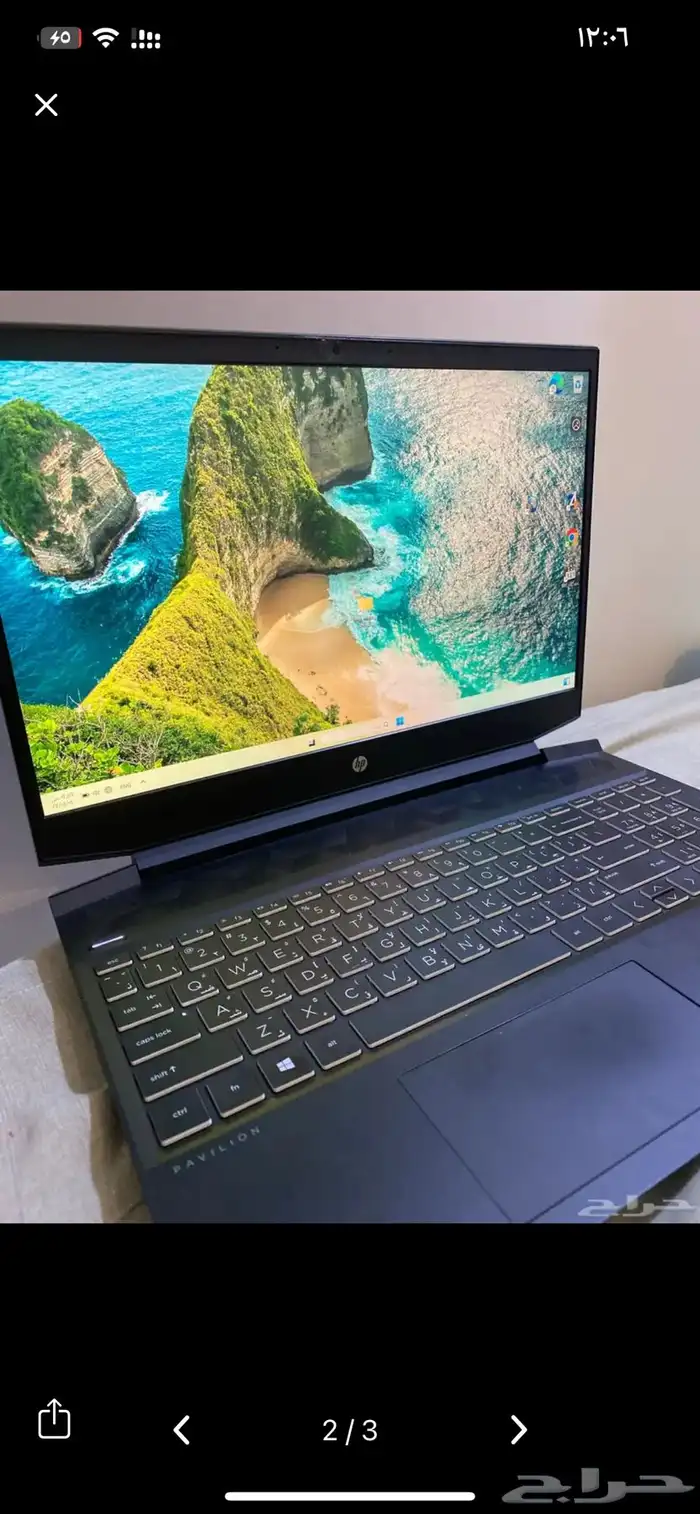 لاب توب وكنب ومغسلة يدين و لاب توب نظيف 1