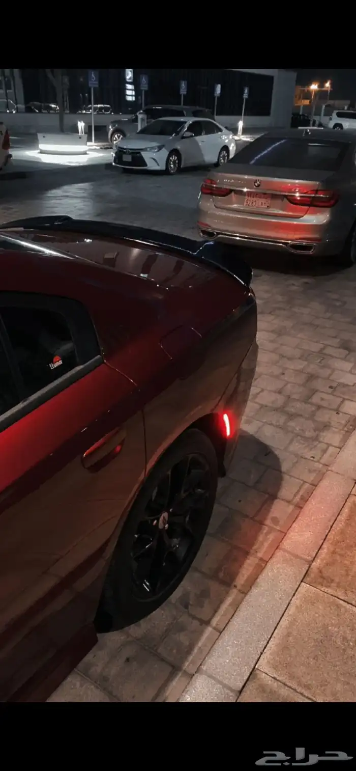 دوج تشارجر عنابي 2019 1