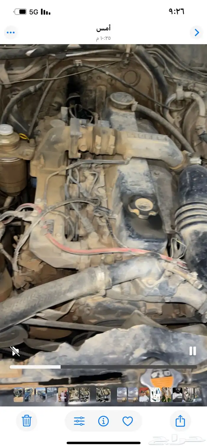 جيب تشلي  مكينة ديزل تي دي 42تيربو المكينه لحال 3