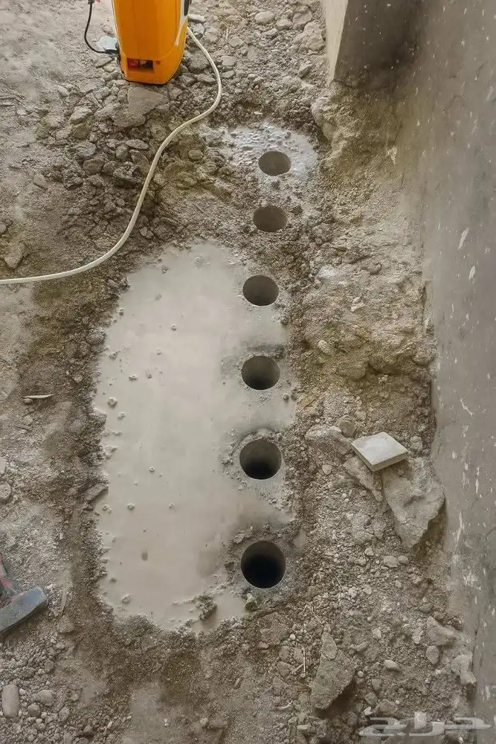 تخريم خرسانه 4