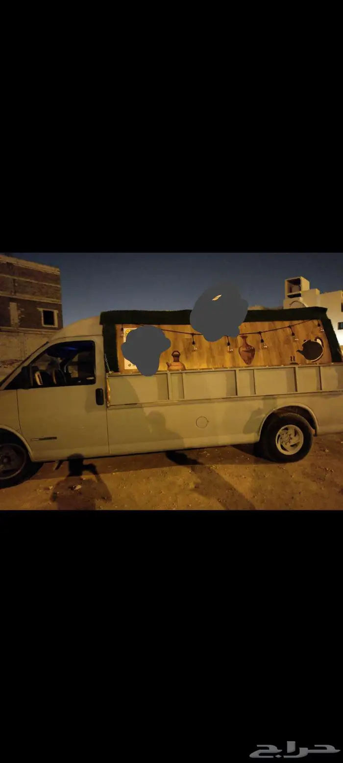 فان جمس للبيع استخدام تشليح فود ترك 0