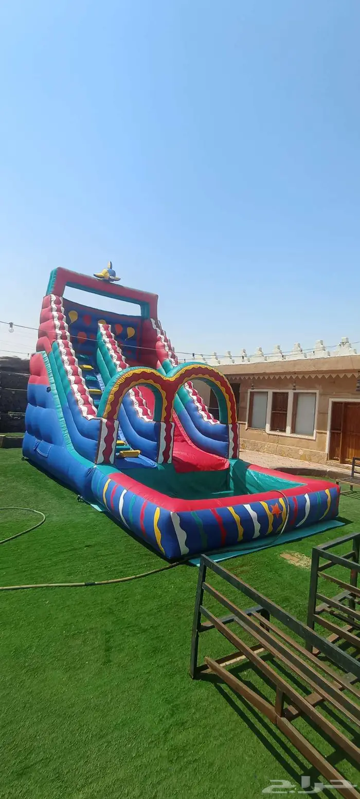 نطيطات زحاليق هوائيه متاهات ملعب صابوني 3