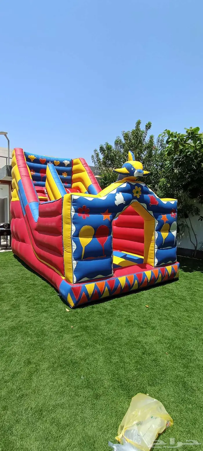 نطيطات زحاليق هوائيه متاهات ملعب صابوني 7