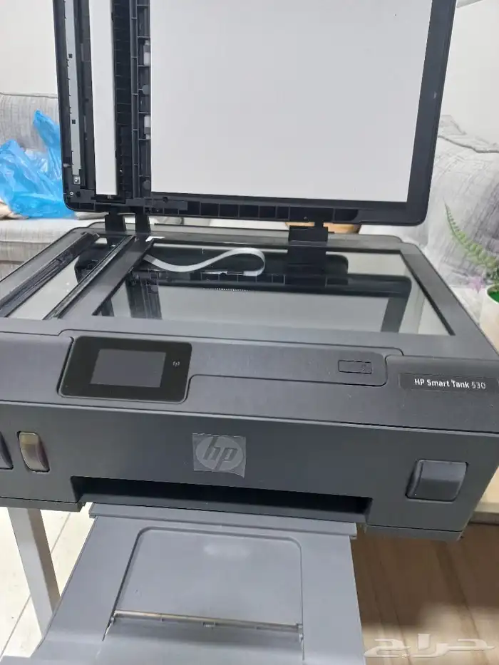 طابعه ألوان hp smart tank 530 جديده الوان وابيض واسود 0