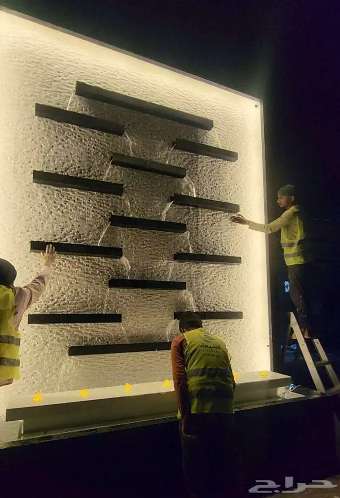 شلالات كبيرة ونوافير جاهزة فيبر من المصنع الباحة 7