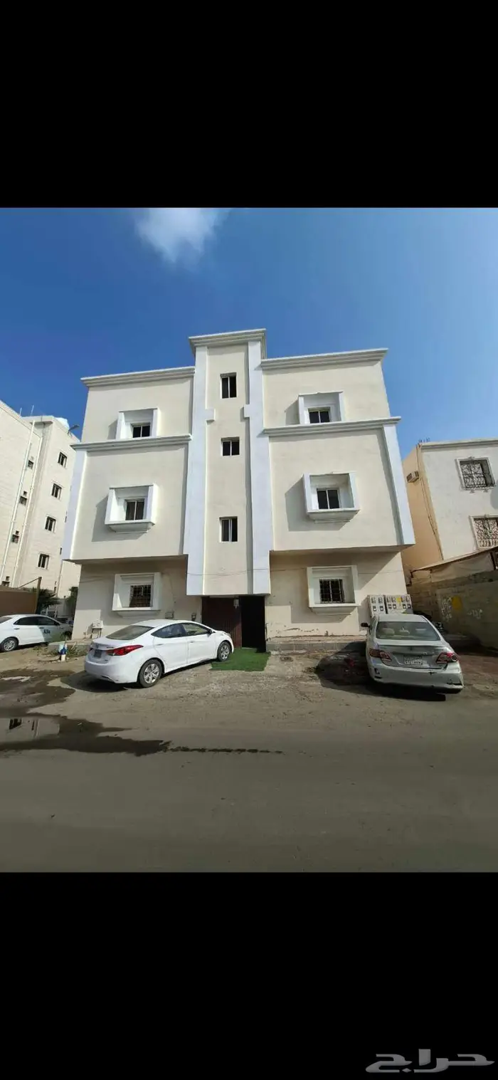 شقق في الروضه 3 غرف ارضي ايجار 1600 ودور ثالت 1300 0