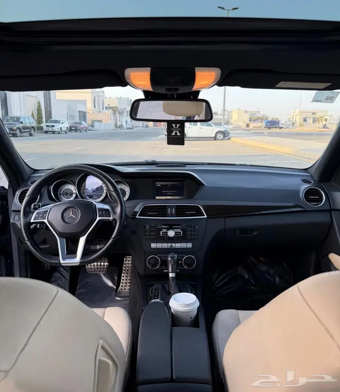 مرسيدس C200 موديل 2013 بدي بلد 9